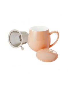 TAZA CON FILTRO MELOCOTÓN