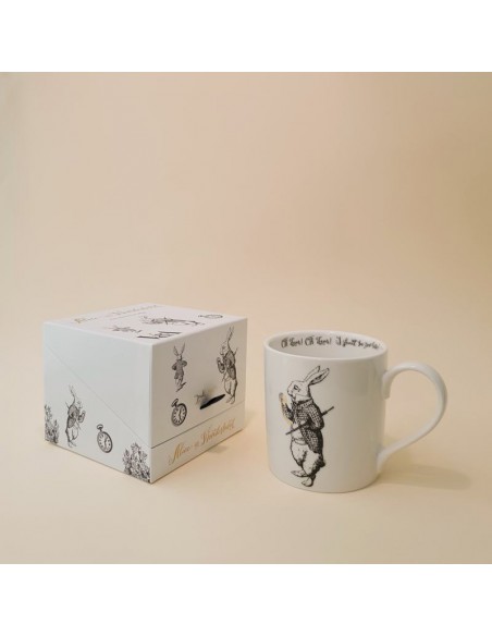 TAZA CONEJO BLANCO