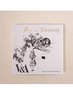SET DE 4 PLATOS ALICIA EN EL PAÍS DE LAS MARAVILLAS
