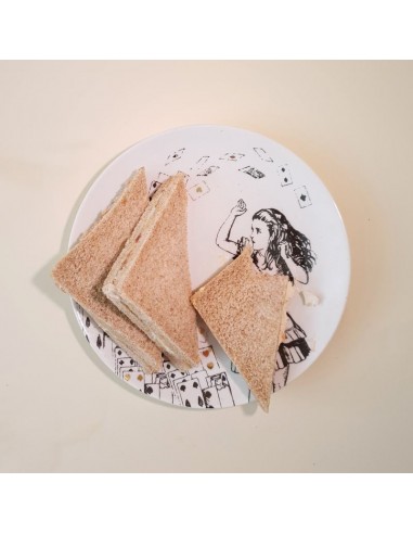 SET DE 4 PLATOS ALICIA EN EL PAÍS DE LAS...