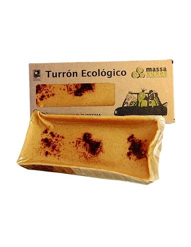 TURRÓN A LA PIEDRA ARTESANO BIO