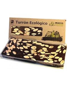 TURRÓN DE CHOCOLATE NEGRO SIN AZÚCAR BIO