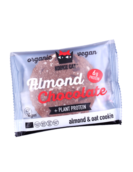 GALLETA VEGANA KOOKIE CAT ALMOND CHOCOLATE