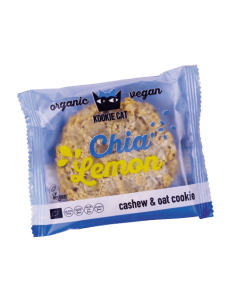 GALLETA VEGANA KOOKIE CAT CHIA LEMON