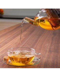 TAZA DE CRISTAL CON PLATO 2