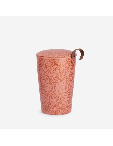 TAZA CON FILTRO MANDALA