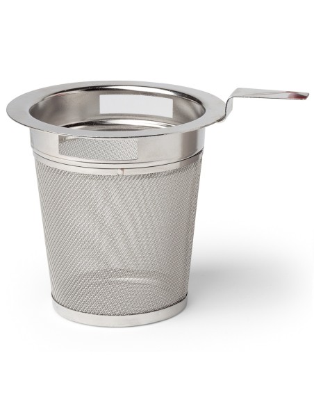 TETERA DE PORCELANA CON FILTRO ROJA