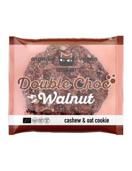 GALLETA VEGANA KOOKIE CAT DOUBLE CHOC WALNUTS