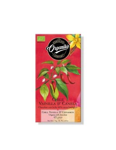 CHOCOLATE CON LECHE CON CHILI VAINILLA Y CANELA BIO